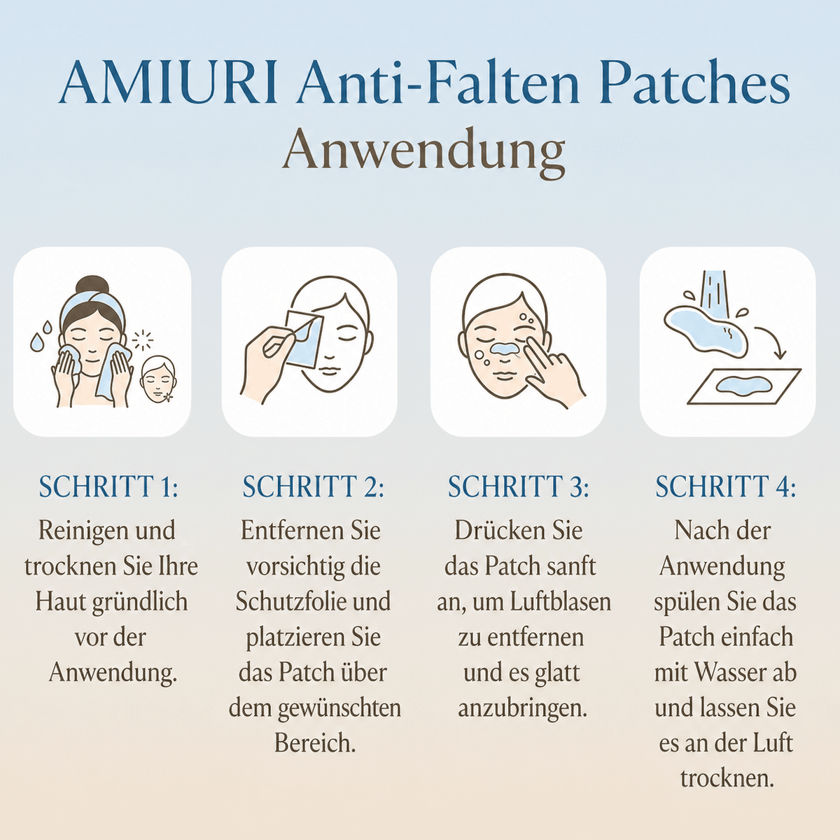 Amiuri™ Anti-Falten-Pflaster | (All-in-One)