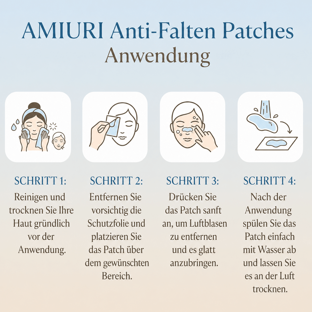 Amiuri™ Anti-Falten-Pflaster | (All-in-One)